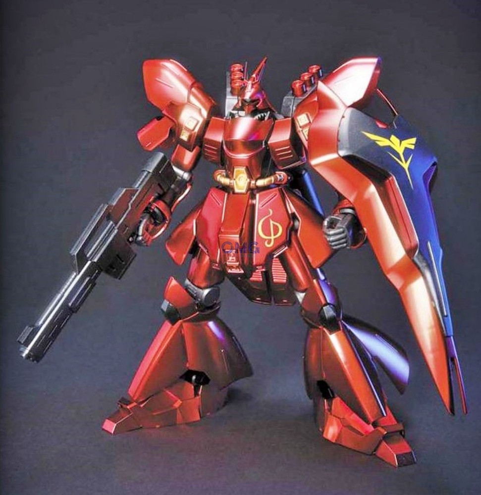 Bandai Hguc Sazabi Metallic Coating Ver Hg Sazabi Gundam Msn Sazabi Coating