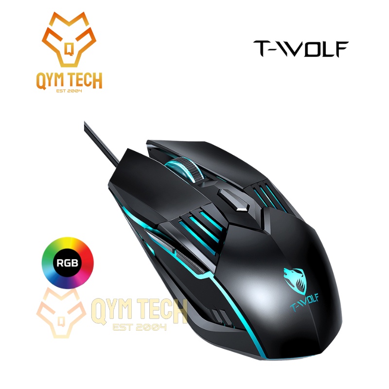 T-Wolf G560 RGB USB Gaming Mouse | Shopee Malaysia