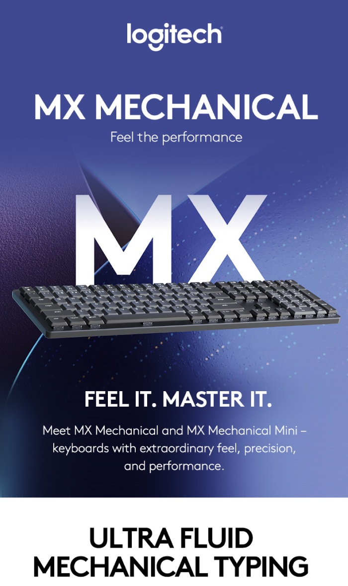 Logitech MX Mechanical Wireless Illuminated Performance Keyboard | Shopee  Malaysia