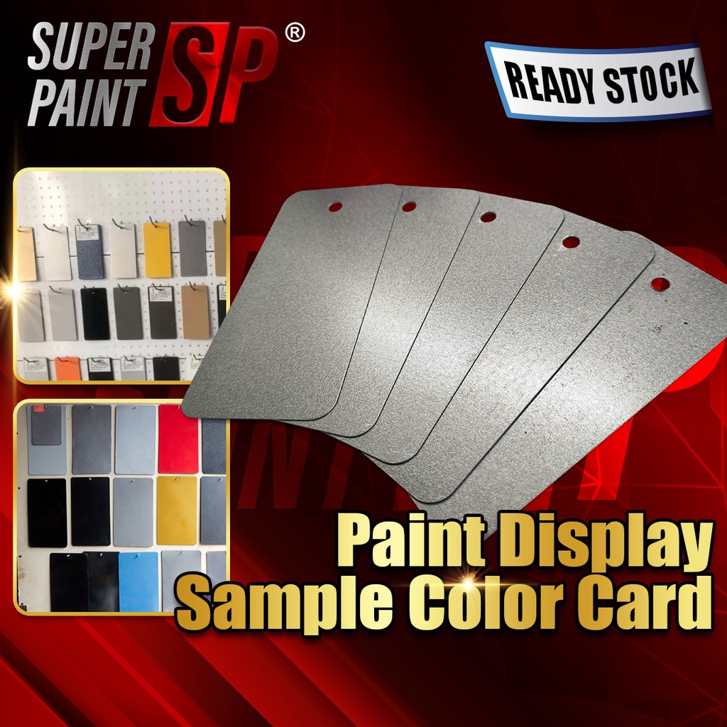 (Clearance) Professional 【Car Paint Sample Display Panel 】Car Color ...