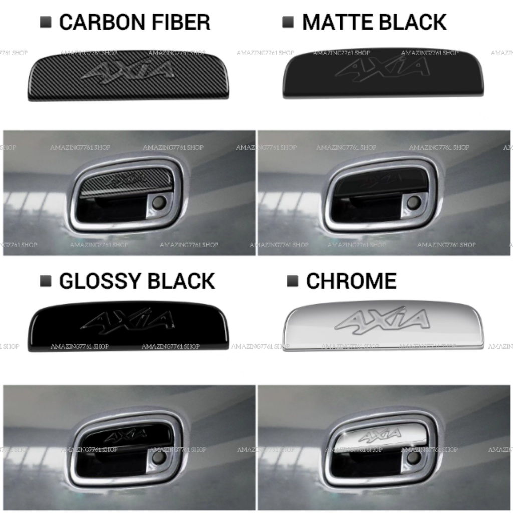 AMAZING PERODUA AXIA 2014-2022 REAR BONNET HANDLE COVER BACK DOOR ...