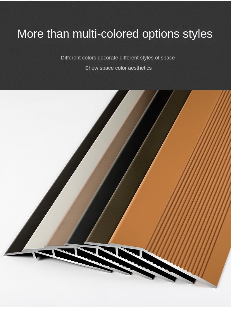 Aluminum Alloy Big Difference Threshold Edge Strip High Low Buckle ...