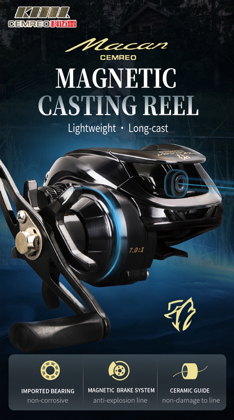 Max Drag 12.7kg - 20kg Okuma Azores Blue Spinning Fishing Reel Saltwater  Mesin Pancing TCE Tackles