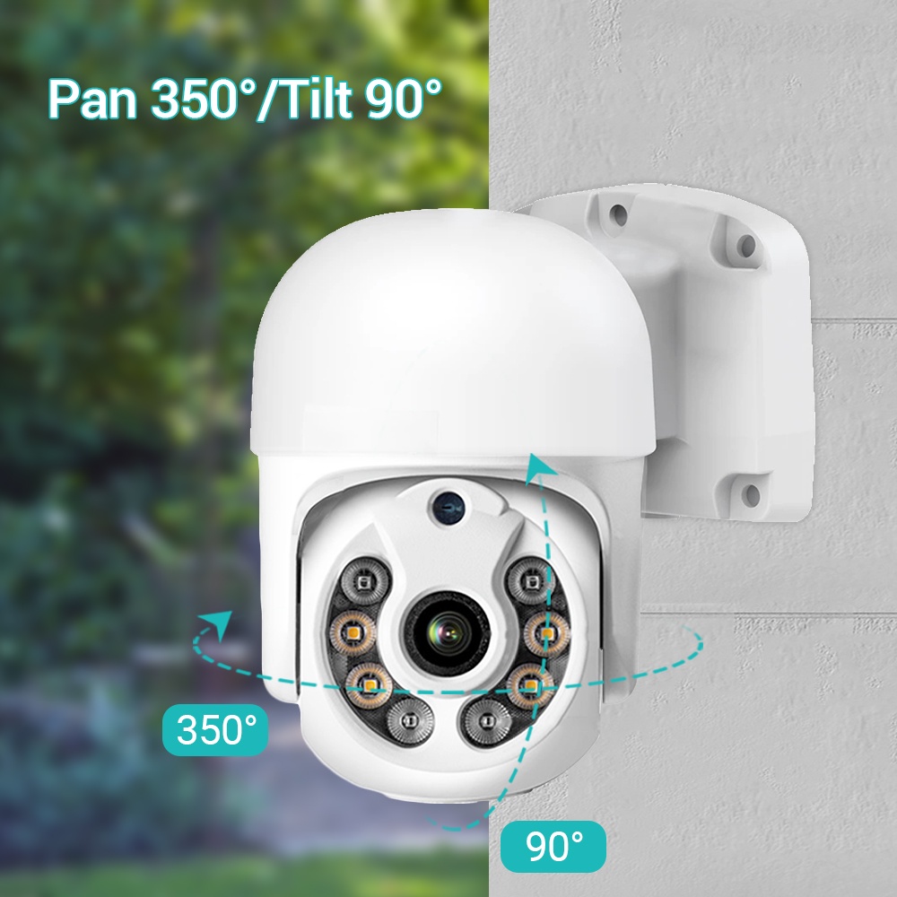 Hamrol Night Vision Waterproof Coaxial Mini PTZ AHD CCTV Camera ...