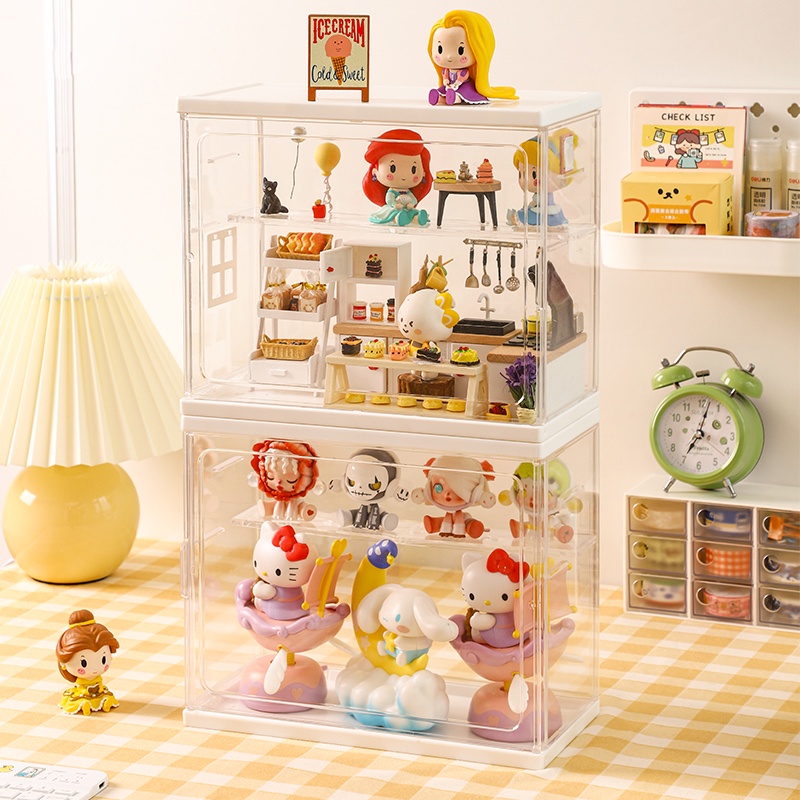Pop Mart Toy Display Storage Box Transparent Case Doll Dust Proof ...