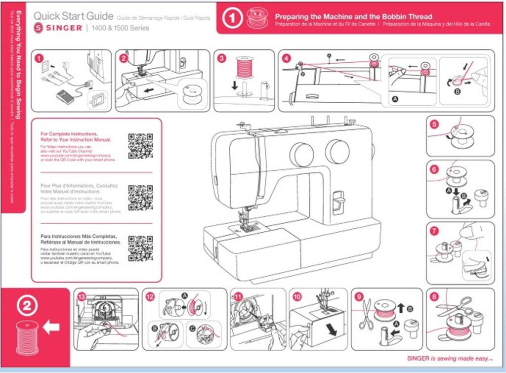 Singer Model 1409 9 Stitches Promise Mechanical Sewing Machine | Shopee ...