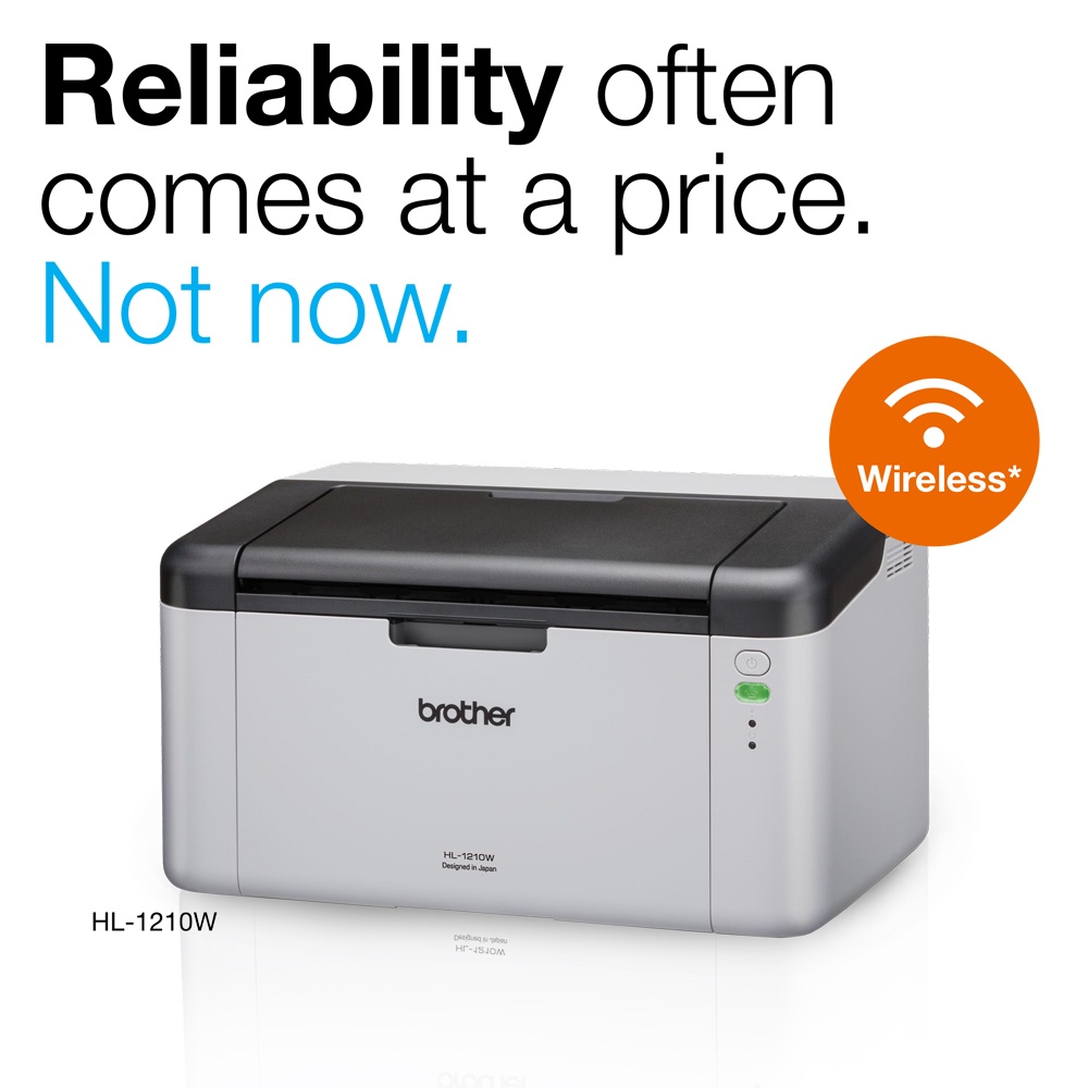 Brother HL1210W A4 Mono Laser Printer