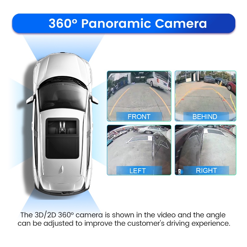 [8 Core 8GB+128GB Carplay Auto]Car Android Player DSP 360 Camera Car ...