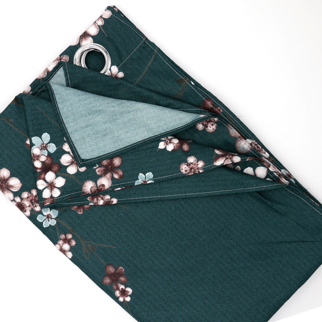 1 Pcs/Pack Modern Ring Type Langsir Semi Blackout Thickening Shading ...