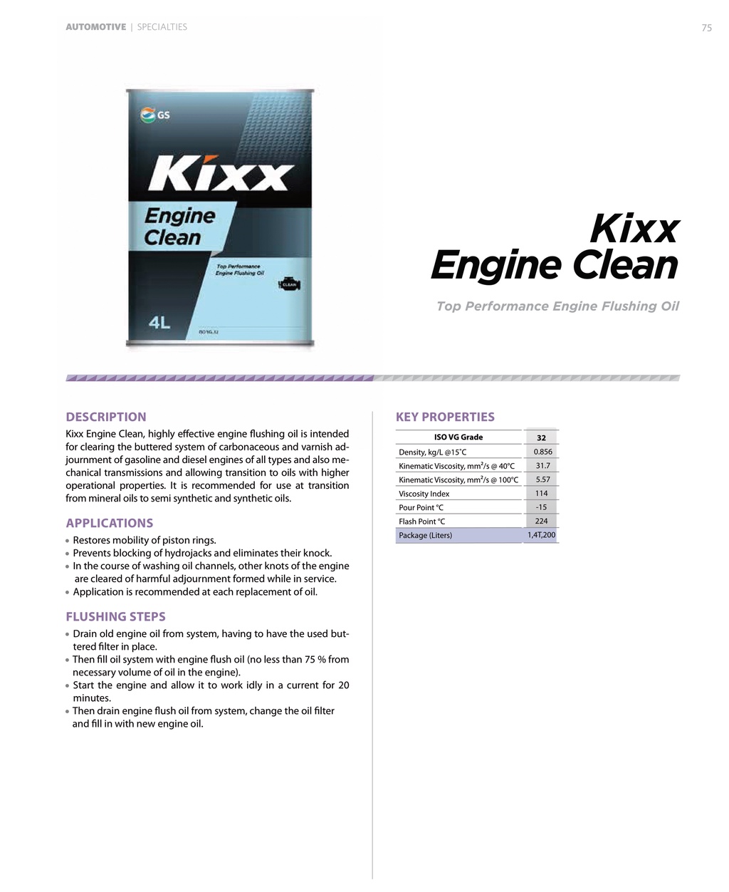 KIXX Engine Clean (4L) | Shopee Malaysia