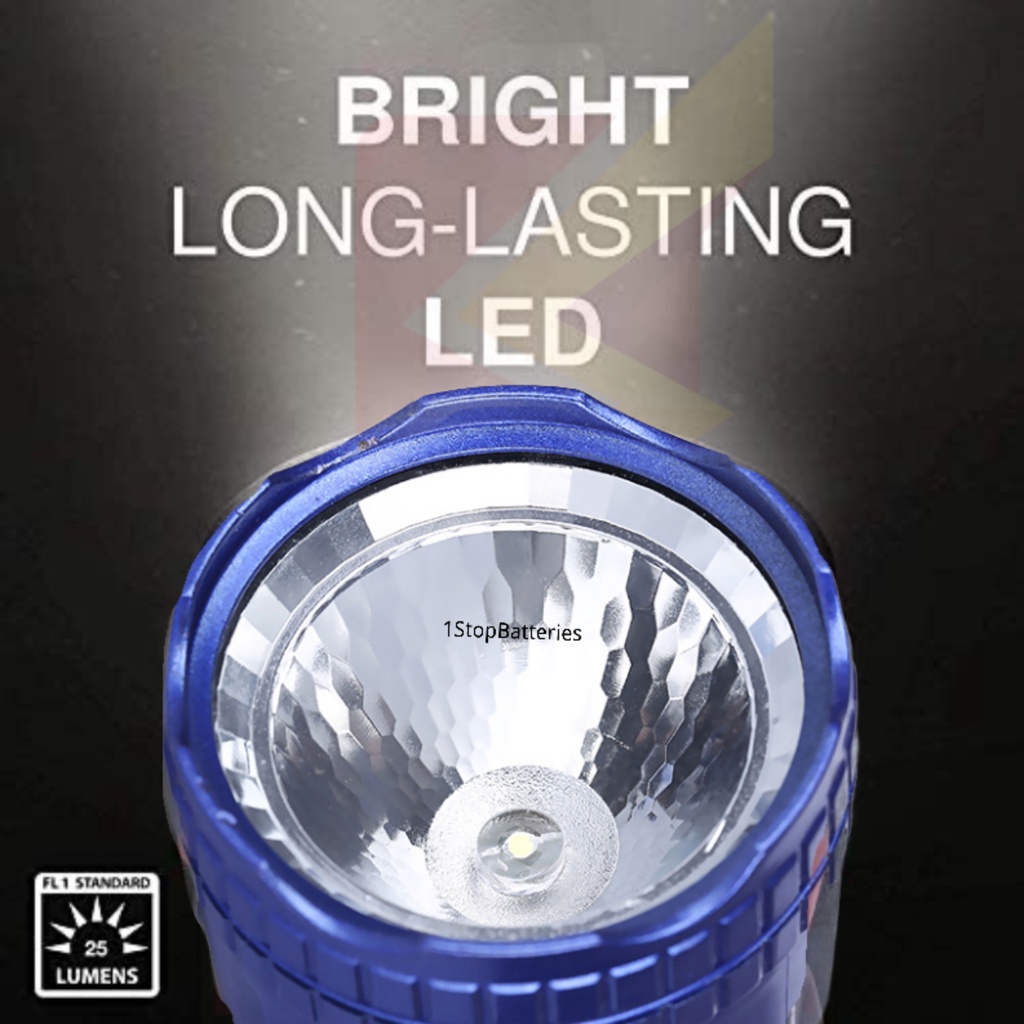 LED Flashlight Torch light Use 2D Battery | Shopee Malaysia
