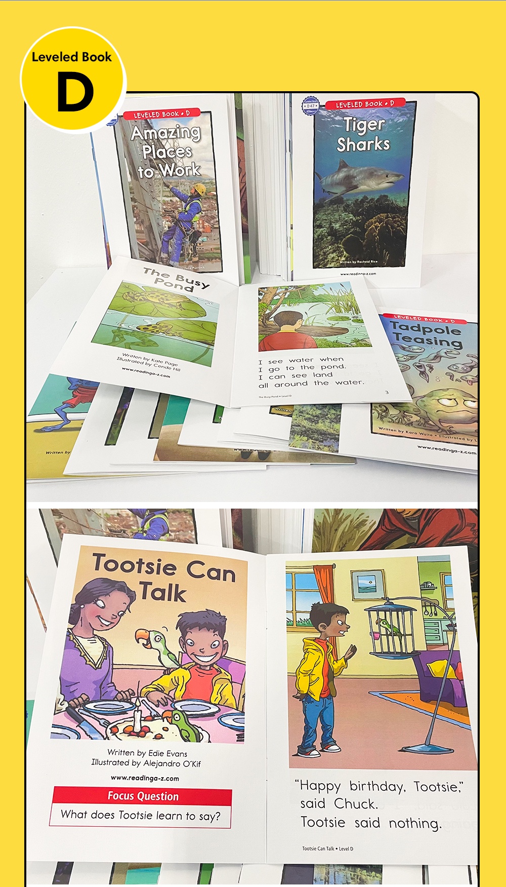 Kids RAZ Grade A-Z Levels Education English Books for Kids Children ...