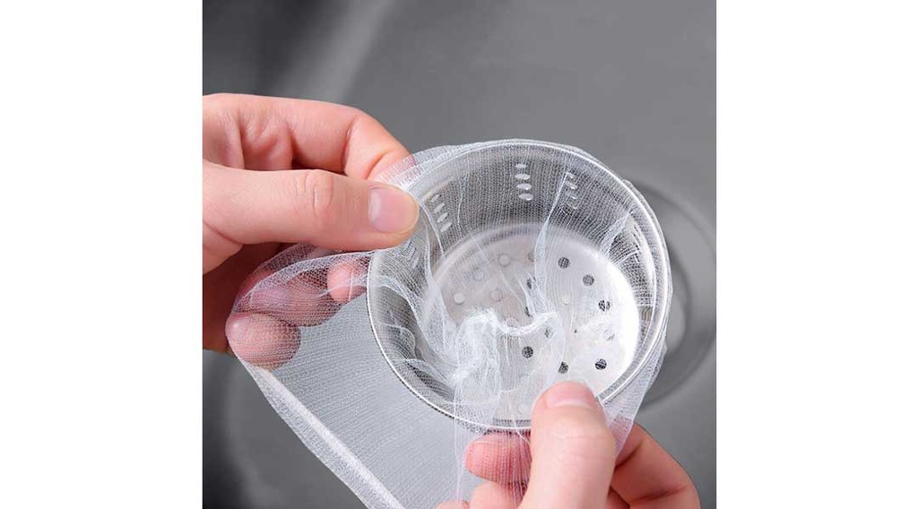 Disposable Kitchen Sink Filter Net (25/100 Pcs) | Shopee Malaysia