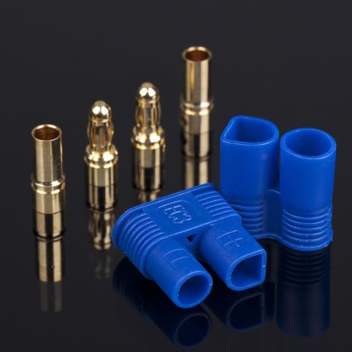 5 pair Male Female EC2 EC3 EC5 EC8 2MM 3MM 5MM 8MM Banana Plug Bullet ...