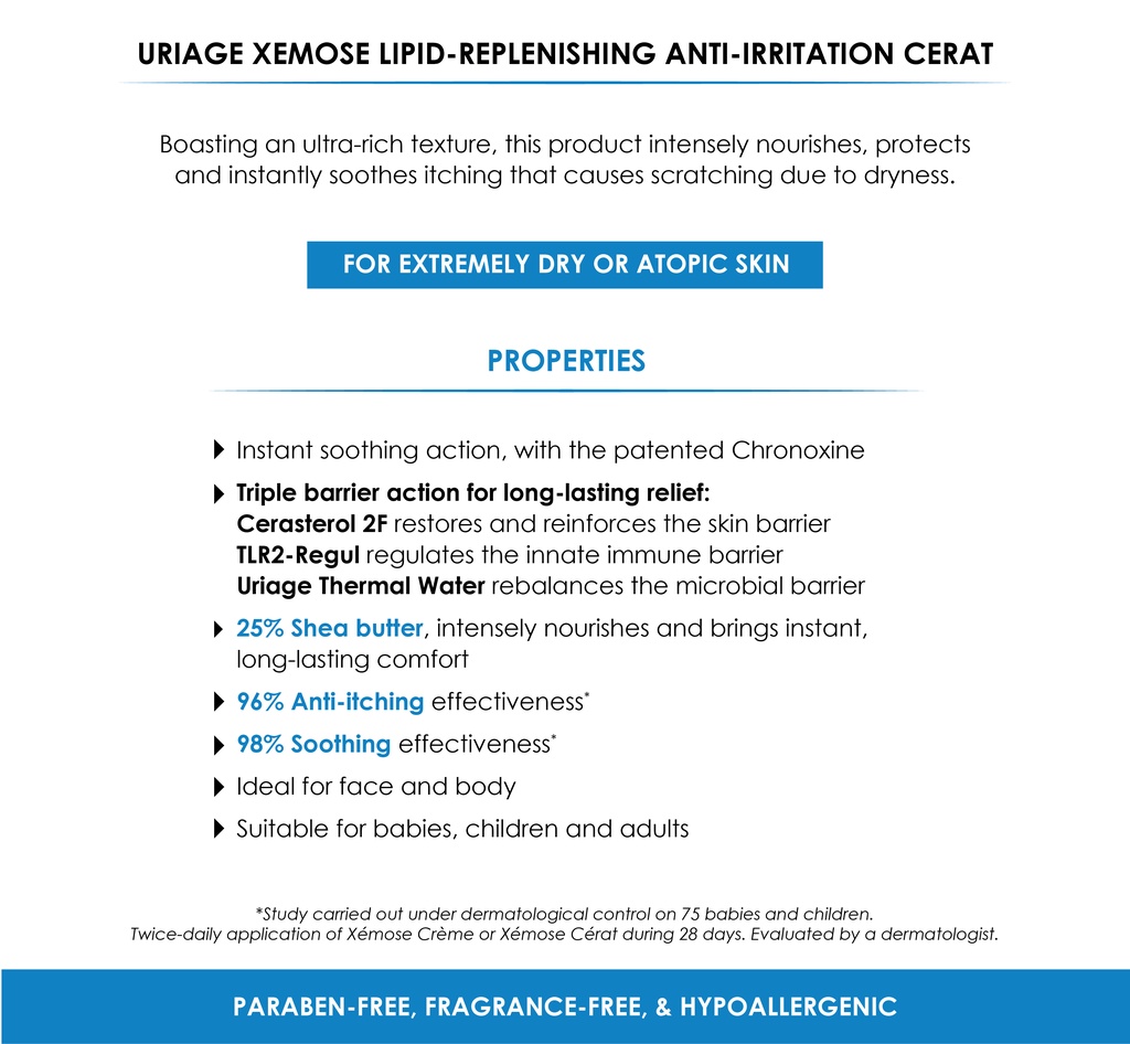 Xémose Anti-Irritation Cerat — Ultra-Rich Lipid-Replenishing Ointment ...
