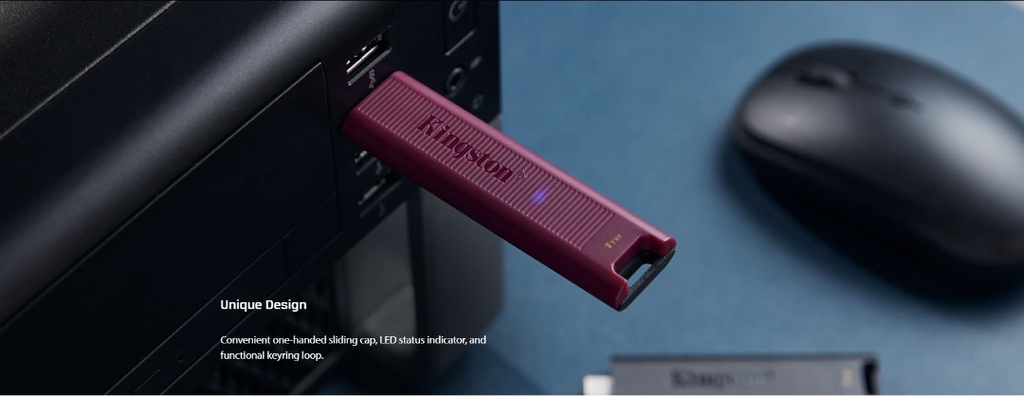 Kingston DataTraveler Max USB 3.2 Gen 2 Type-A Flash Drive 256GB ...