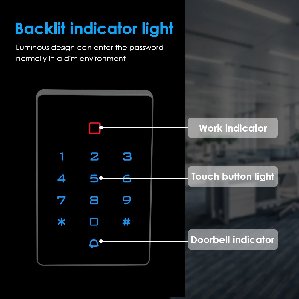 YMY K4000 / K4100 / K5000 / K6000 Tuya WiFi Fingerprint RFID DOOR ...