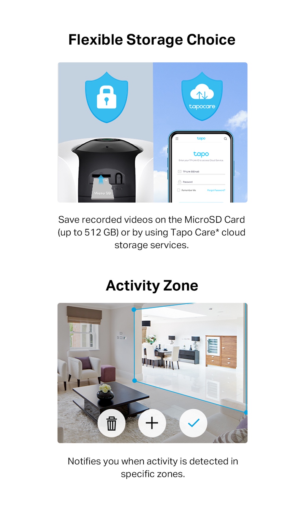TPLink 4MP/2K Security AI CCTV With Smart Detection and Notification