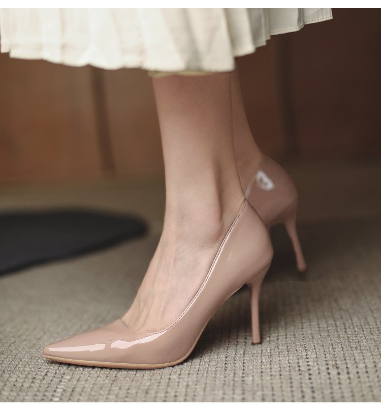 LANCESHOES Kasut raya perempuan Raya Heels 2023 Women's Patent Leather ...