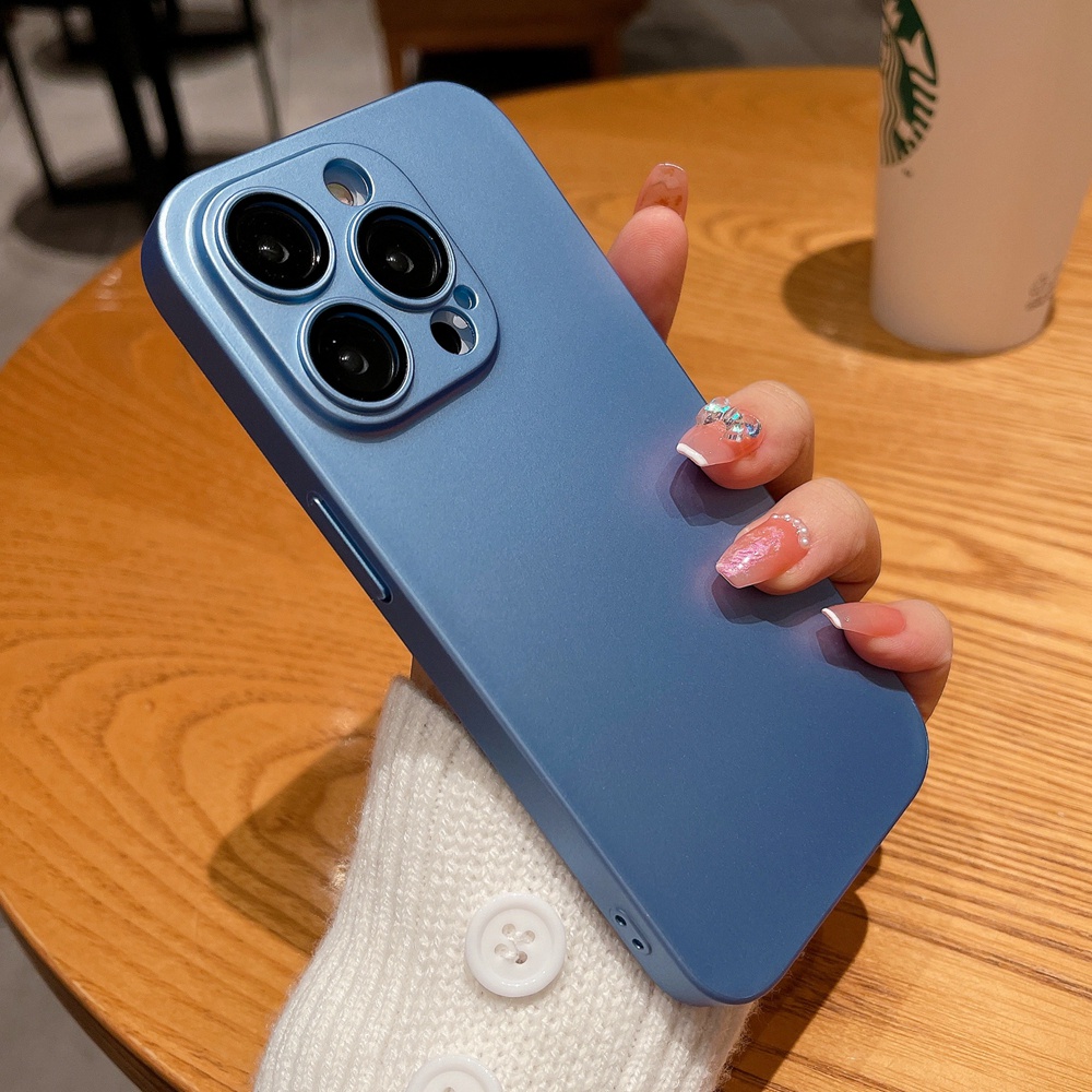 Pacific Blue Graphite Iphone 12 Pro Case SPIGEN Silicone Fit Mag