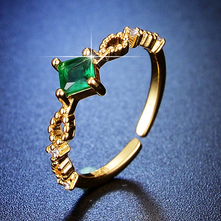 ROVSKI Fashion Korean Jewelry 50 Designs Cincin Perak Emas Perempuan ...