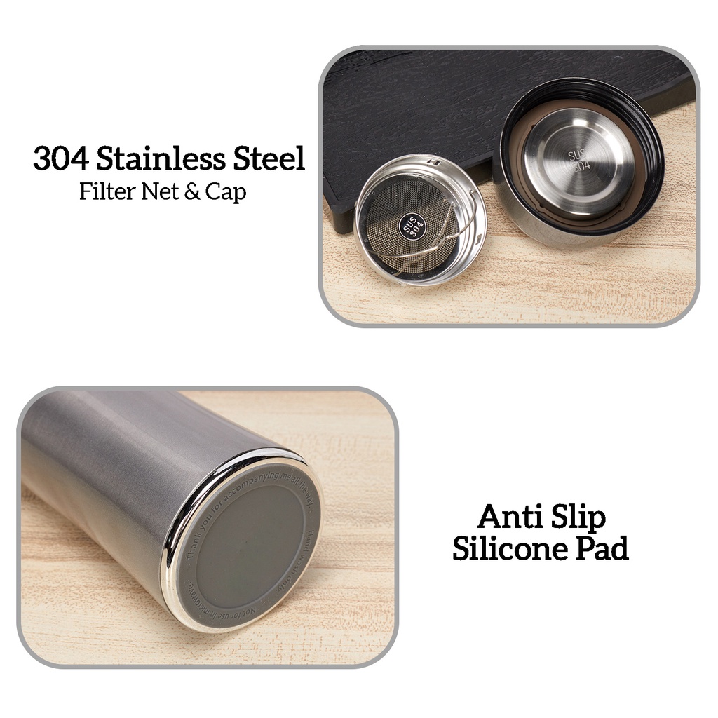 Thermos flask bottle 304 stainless steel water bottle thermos bottle ...