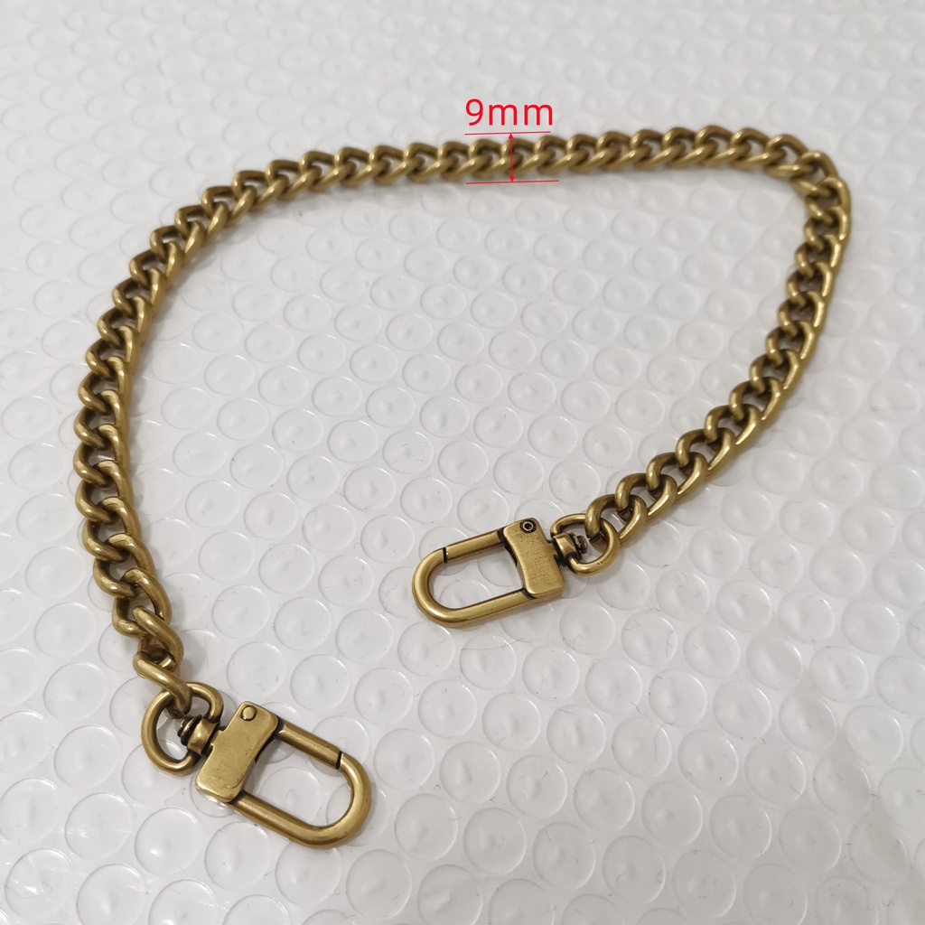 Gold chain purse online strap replacement