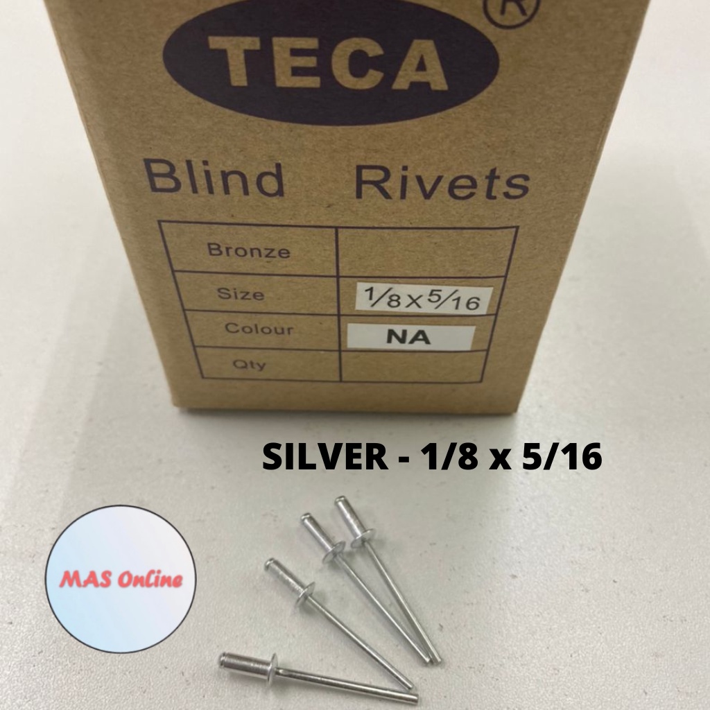 [1000pcs] MB ALUMINIUM BLIND RIVET / MATA RIVET (2/8