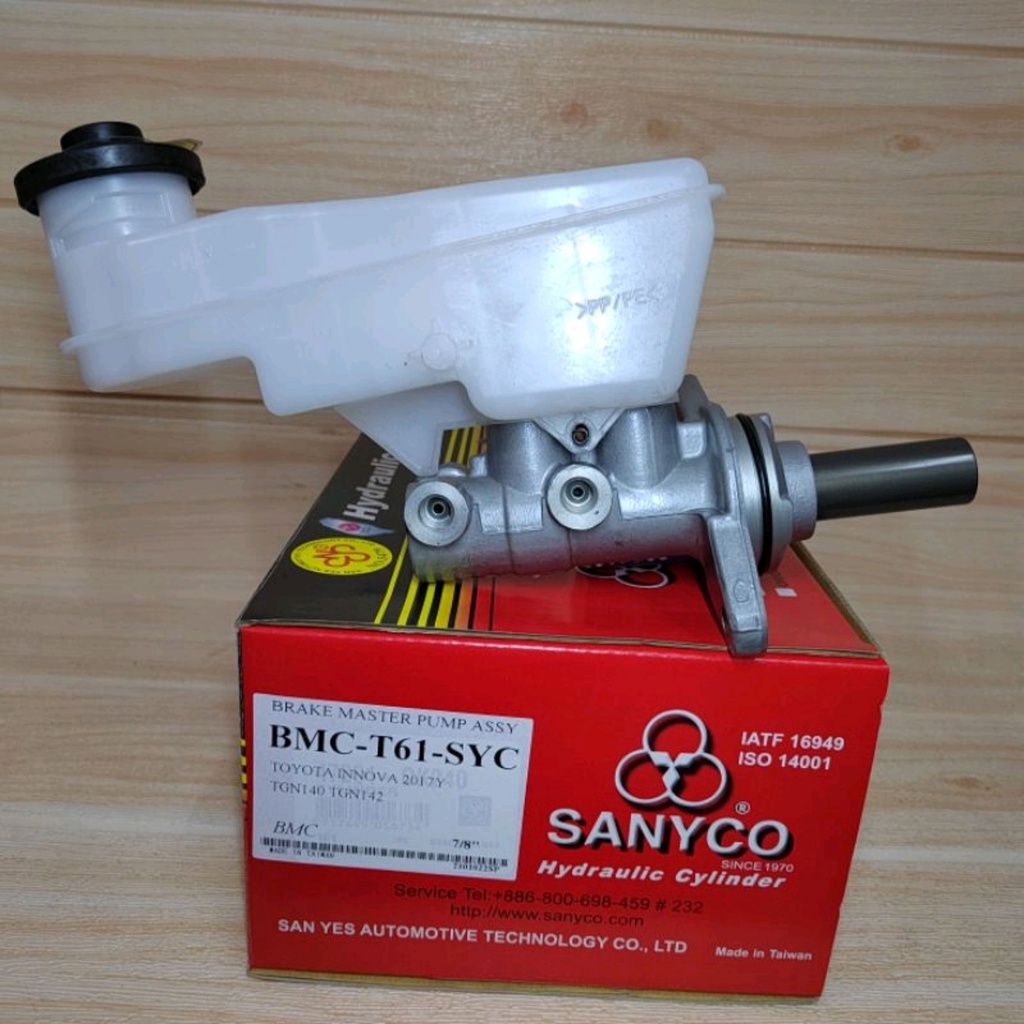 TOYOTA INNOVA 2017Y TGN140 NEW MODEL BRAKE MASTER PUMP CYLINDER SANYCO ...