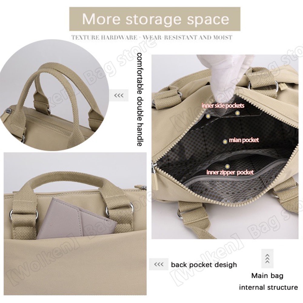 Women Tote Bag Nylon Handbag Fashion Women Sling Bag Beg Tangan ...