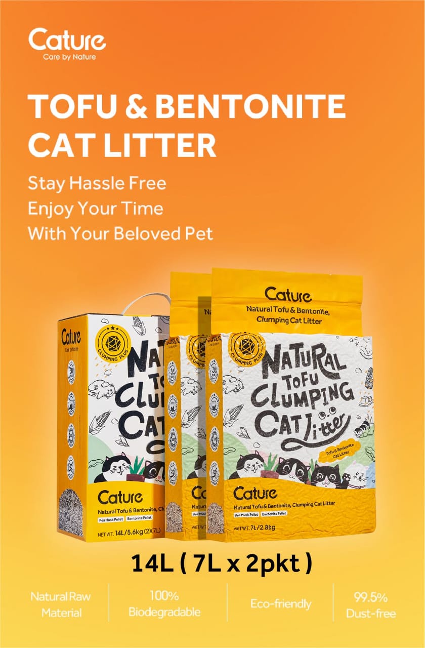 Cat Litter Cature Natural Wood Clumping Odor Control Plus 6L U2013 - Main Image