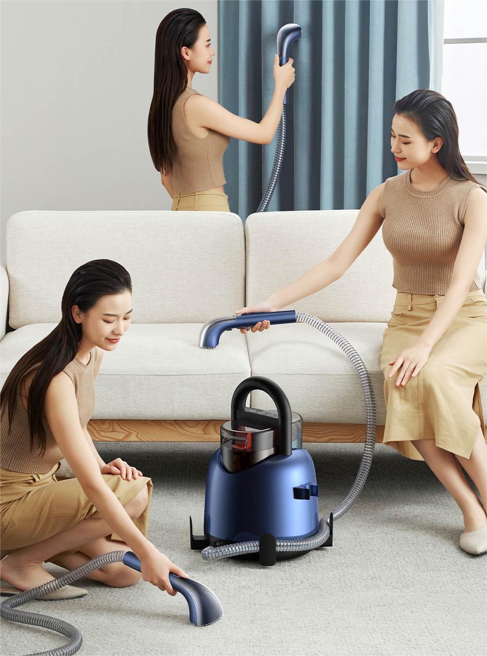Deerma Hot Rinsing Fabric Cleaning Machine BY200 spray suction Mattress ...