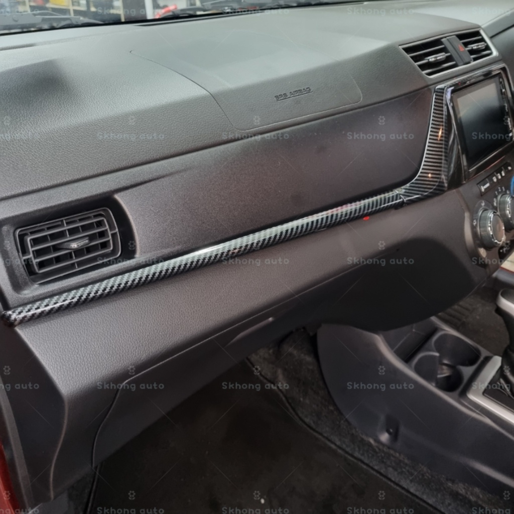 Perodua bezza 2020-2025 carbon fiber / forged carbon dashboard air ...