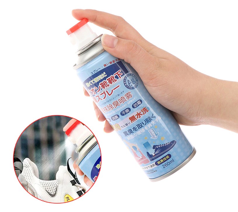 Shoe Deodorant Spray 260ml/360ml Shoe Spray Sock Spray Anti-smell ...