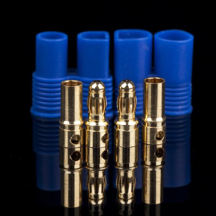 5 pair Male Female EC2 EC3 EC5 EC8 2MM 3MM 5MM 8MM Banana Plug Bullet ...