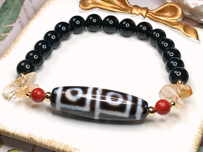 Bibian 比比昂- 【送料無料】 四眼天珠New dZi Beads ジービーズ