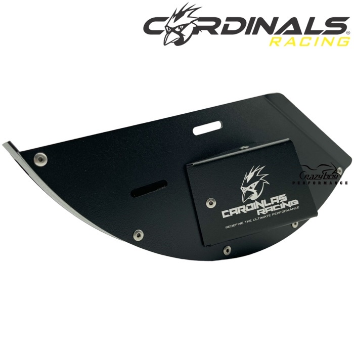 CARDINALS RACING UNDERBONE FRONT DISC AIR COOLING DUCT UNIVERSAL 220MM ...