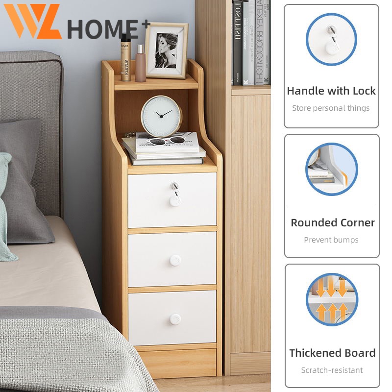 Side Table Bedroom Bedside Table Side Cabinet Bed Side Table With ...
