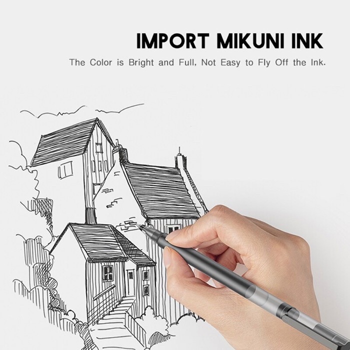 Xiaomi Mi High-capacity Ink Pen Black 1 pcs | Shopee Malaysia