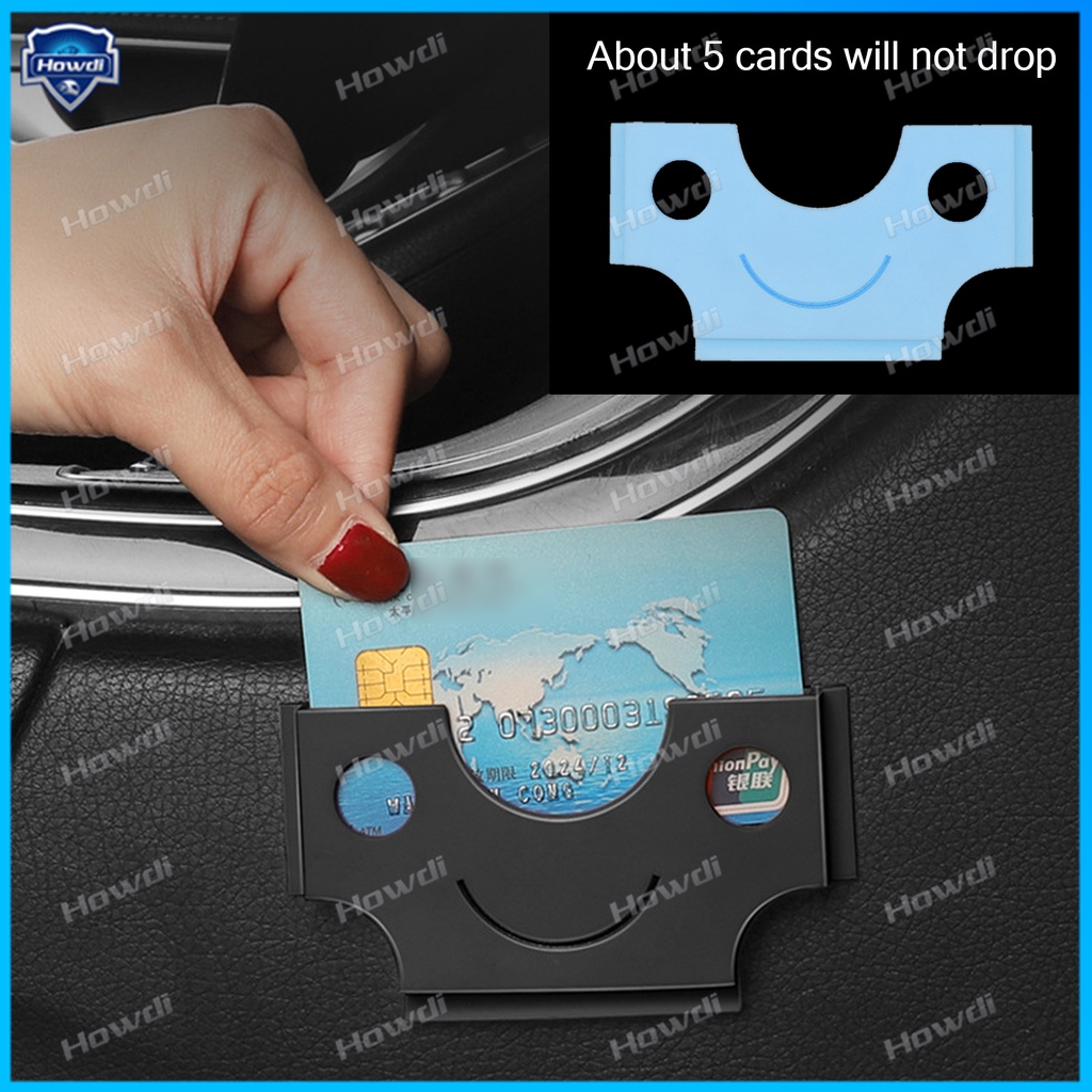 Car Mounted Card Holder Voucher Storage Box IC Card Holder Car ...