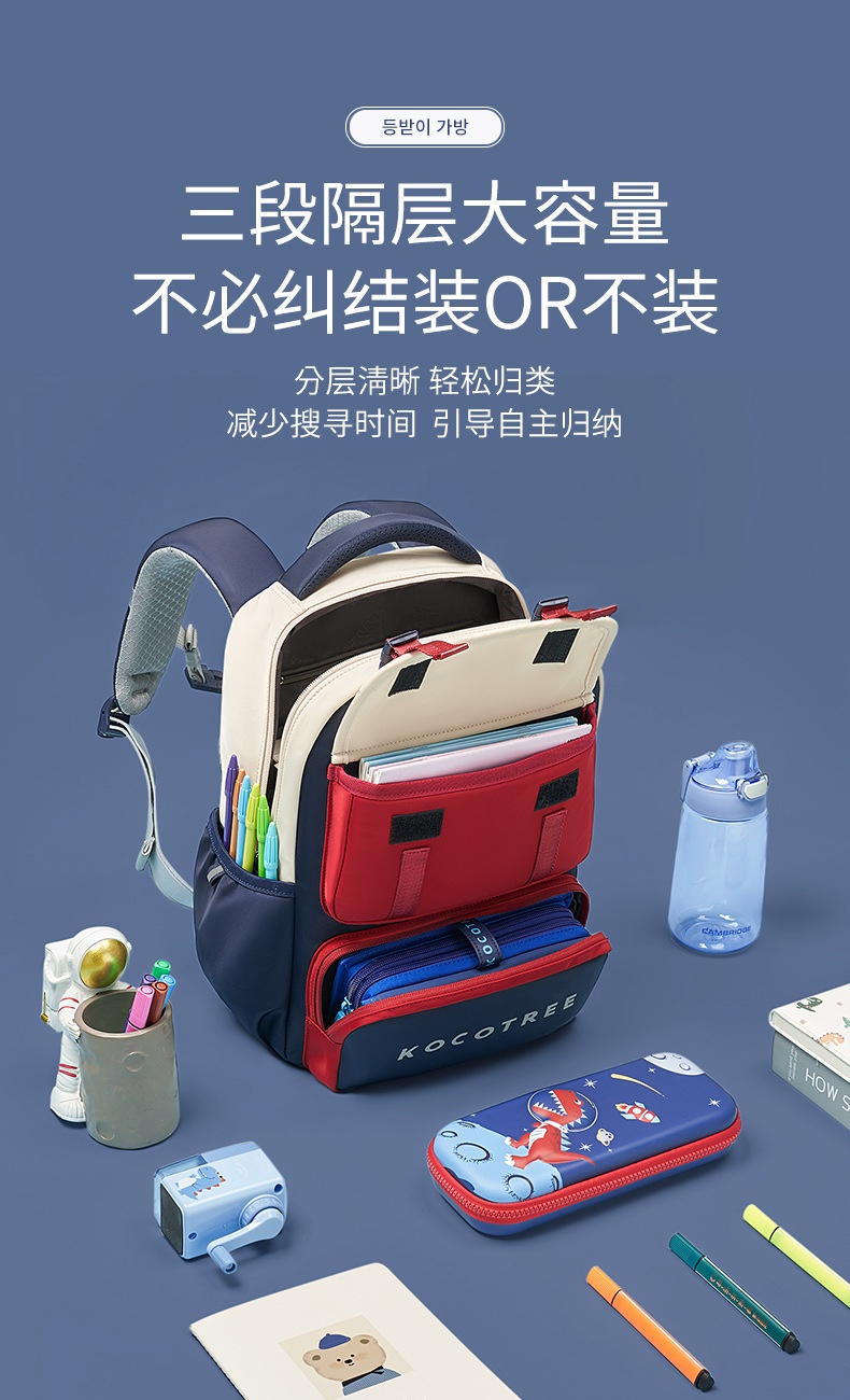 KOCOTREE School Backpack For Kids Primary Ridge Protection Burden ...