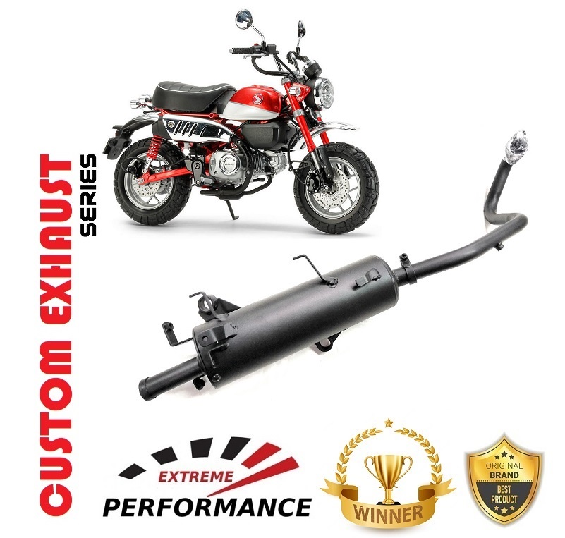 HONDA MONKEY 125 MONKEY125 STD EXHAUST EPOWER POWERDRAG MUFFLER ...