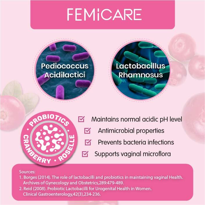 FEMiCARE Probiotic for Female - 30 capsules | Shopee Malaysia