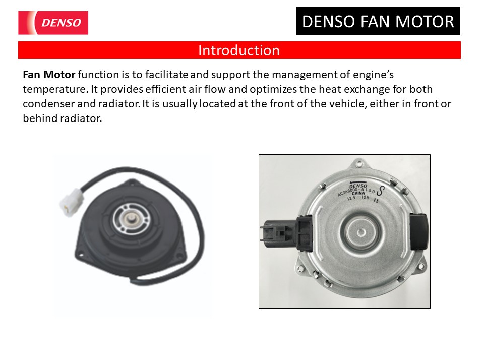 DENSO 162500-5590 for Hino Lorry 24V Fan Motor (CAR AIR-CONDITIONING ...