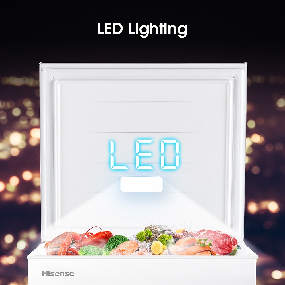 CAN SETUP Hisense Chest Freezer 178L Peti Freezer Murah Deep Freezer