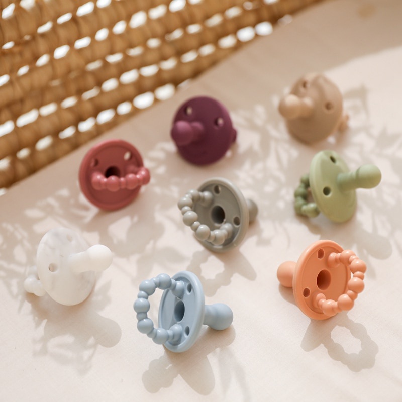 Baby Silicone smiley face pacifier Soother Pacifier Bpa Free Soft ...