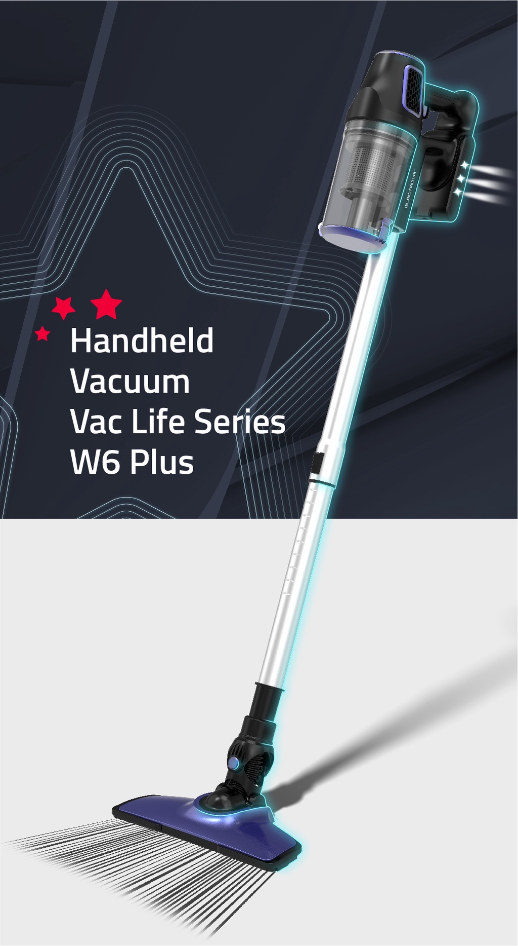 Electrova Vaclife Series Cordless Vacuum W Plus Shopee Malaysia