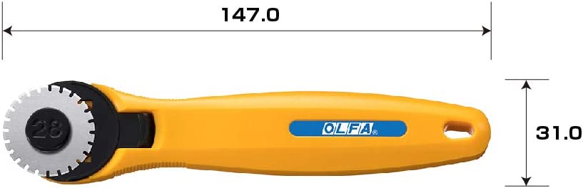 OLFA PRC-3/C (235B) 28mm Perforated Rotary Cutter Made In Japan 日本製 ...