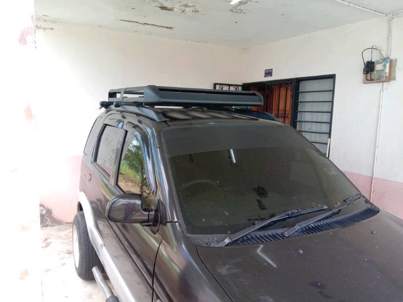 Perodua Kembara Roof Rack With Cross Bar RailingCross Bar Railling Dan ...