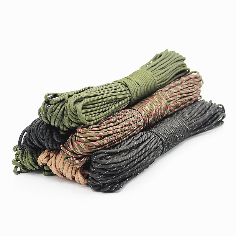 20M & 31M Paracord Rope 9 Cores 4mm 550 Military Standard Parachute ...